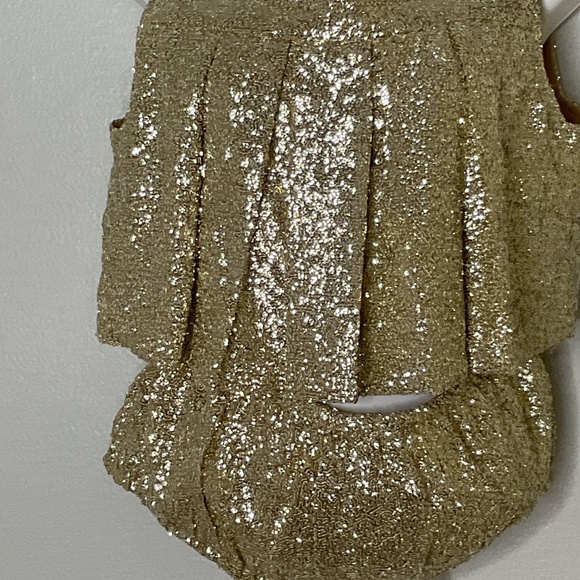 Lolli sequin two piece bloomer bottom shorts and top Size M - Picture 4 of 9